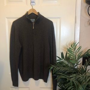 Luxurious Cashmere Qi 3/4 ZIP Sweater